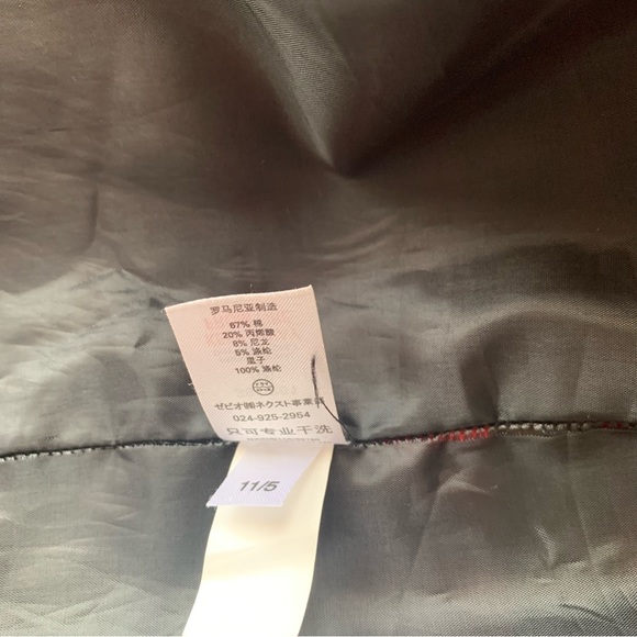 Next Shift Dress Stripe Cotton Mix Sleeveless Knee-Length Round Neck Lined UK 14 - Picture 13 of 14